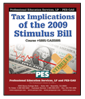 Tax Implications of the 2009 Stimulus Bill
