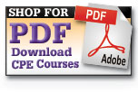 Shop for PDF CPE courses